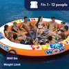 image:imageWow Sports Stadium Islander Floating Island  Holds Up to 12 People  Mesh cooling seats