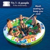 image:imageWow Sports Stadium Islander Floating Island  Holds Up to 6 People  Mesh cooling seats