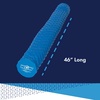 image:imageWow Sports XL Foam Pool Noodle with Cup Holder  Blue  A vinylcoated foam pool noodle for swim and water aerobics With a builtin cup holder holds up to 250 lbs of buoyancy
