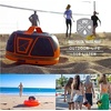image:imageWow World of Watersports Wow Sound 179000 Bluetooth Floating Speaker Waterproof 50 Hour Battery 360 Degree Sound LED Light Fits in A Cup Holder Orange  9 x 85