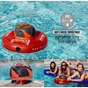 image:imageWow World of Watersports Wow Sound 179000 Bluetooth Floating Speaker Waterproof 50 Hour Battery 360 Degree Sound LED Light Fits in A Cup Holder Orange  9 x 85