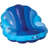 image:imageWow Sports Indigo Mermaid Shell Inflatable Pool Lounge  Cup Holder  Single Person Float for Pools amp Lakes