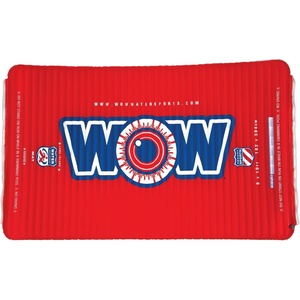 image:imageWow Sports  Inflatable Water Mat  Pool Float Water Walkway  Fun Lake Accessory for Kids amp Adults  10 ft x 6 ft  Attach to BoatsRed